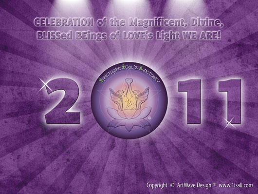 Welcoming in the New Year of LOVE: 1 1  2  1 1
