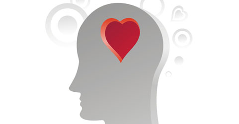 Get out of your head and into your heart.